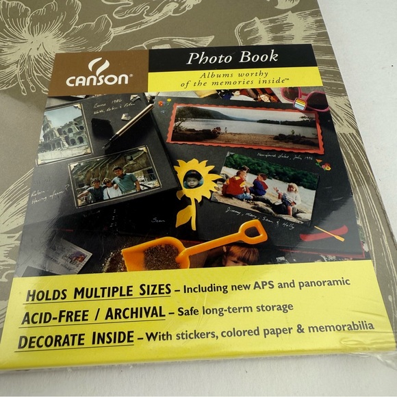 Canson Photo & Scrap Memory Book Acid Free 20 Sheets Fade Resistant Paper New. - Picture 2 of 7